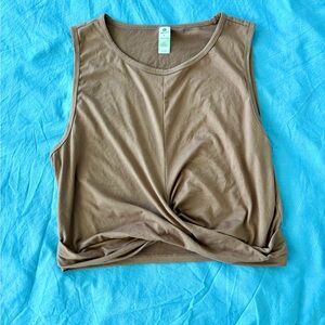 Twist hem 90 Degrees Tank in Rosé (L)